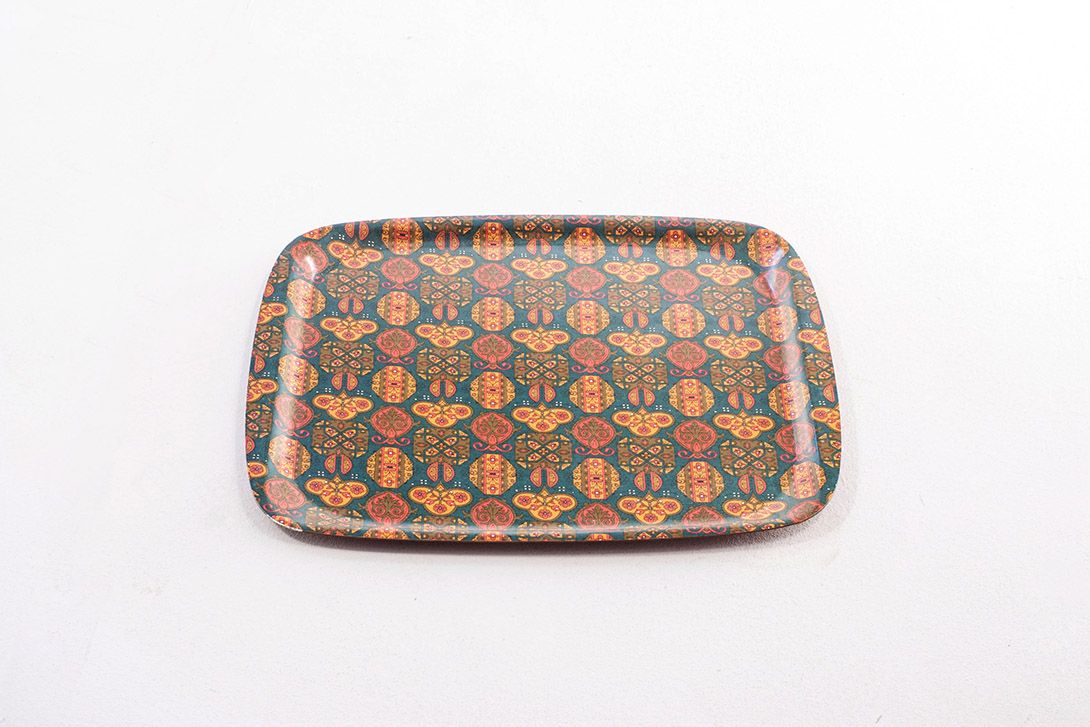 Foto Colorful Patterned Tray