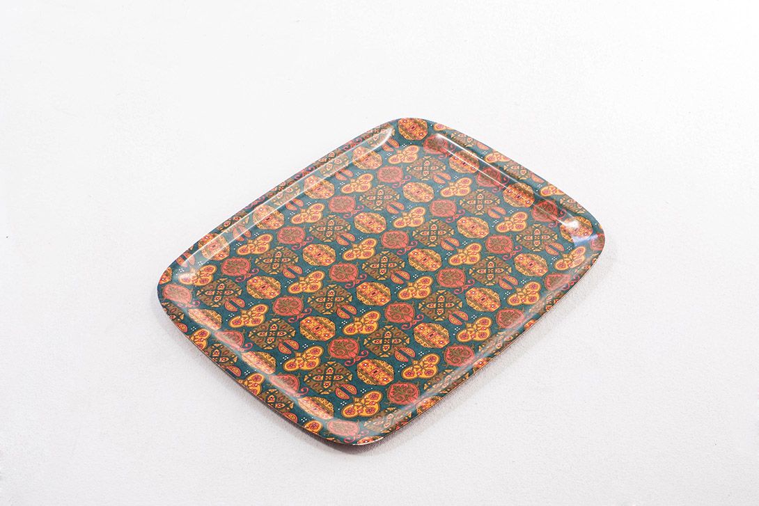 Foto Colorful Patterned Tray