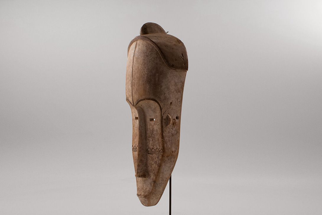 Foto Wooden Mask Burkina Faso 1945 h50x18x13