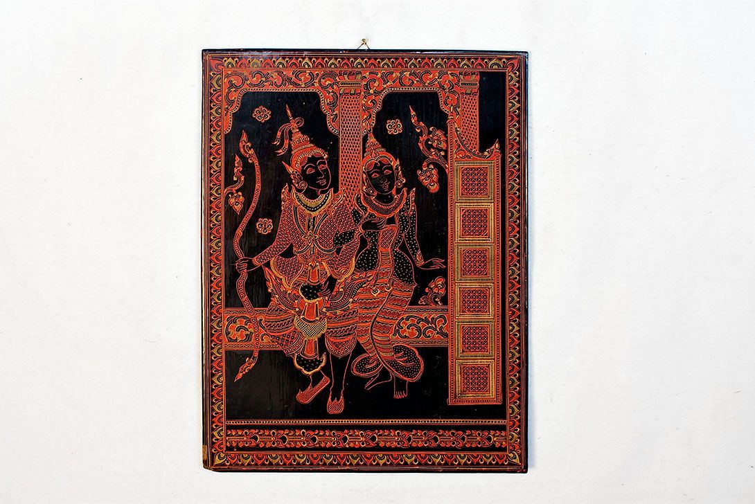 Foto Balinese Wood Picture of a Wedding h41x30 27C8