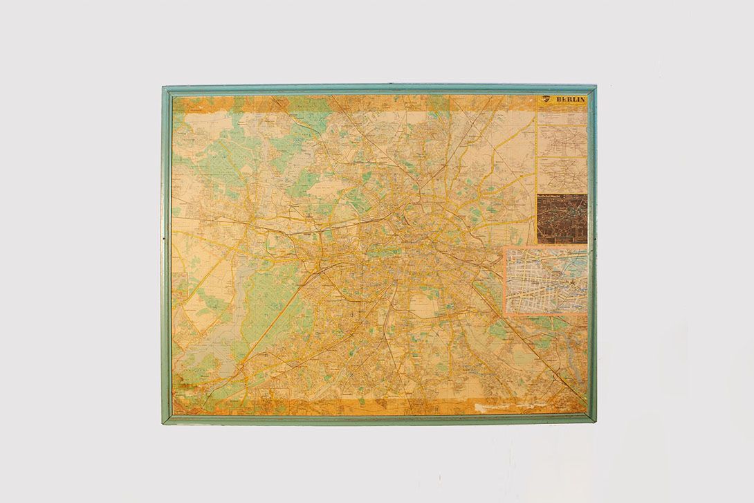 Foto Old Map of Postwar Berlin h102x128 38B1