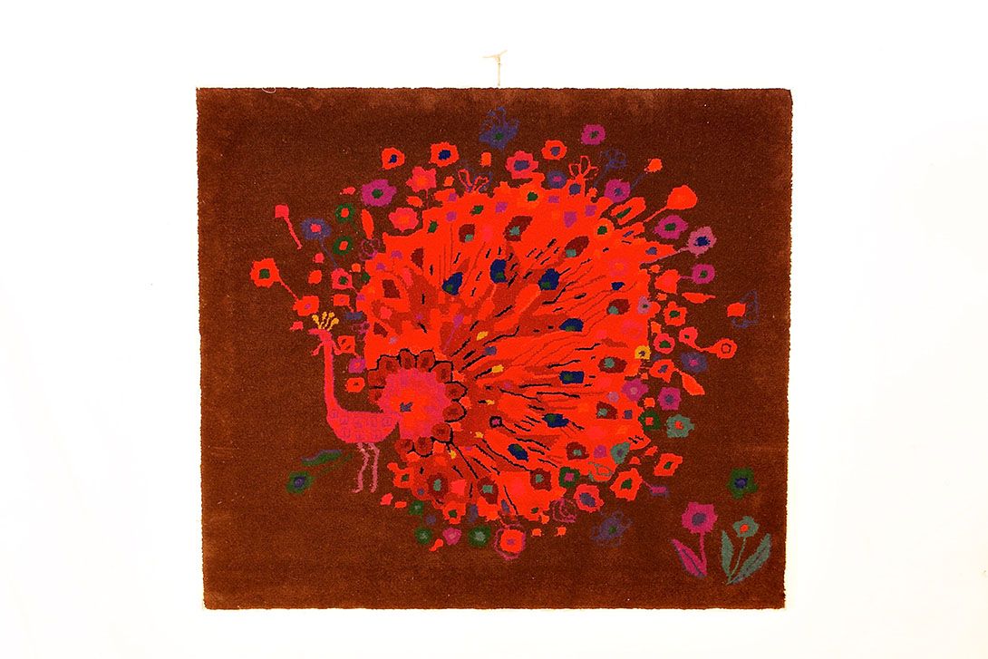 Foto Colorful Tapestry of a Peacock Artist Collection Schwabing h94x106 30D1