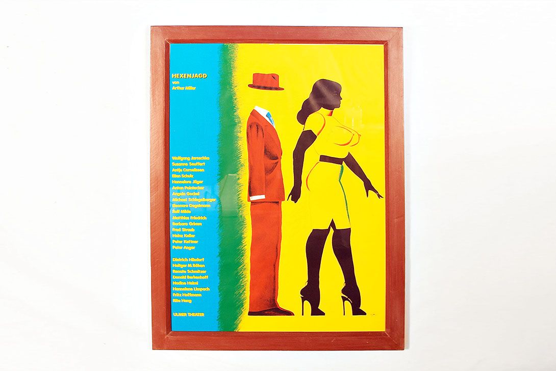 Foto Old Theatre Poster Hexenjagd h110x80 33D1