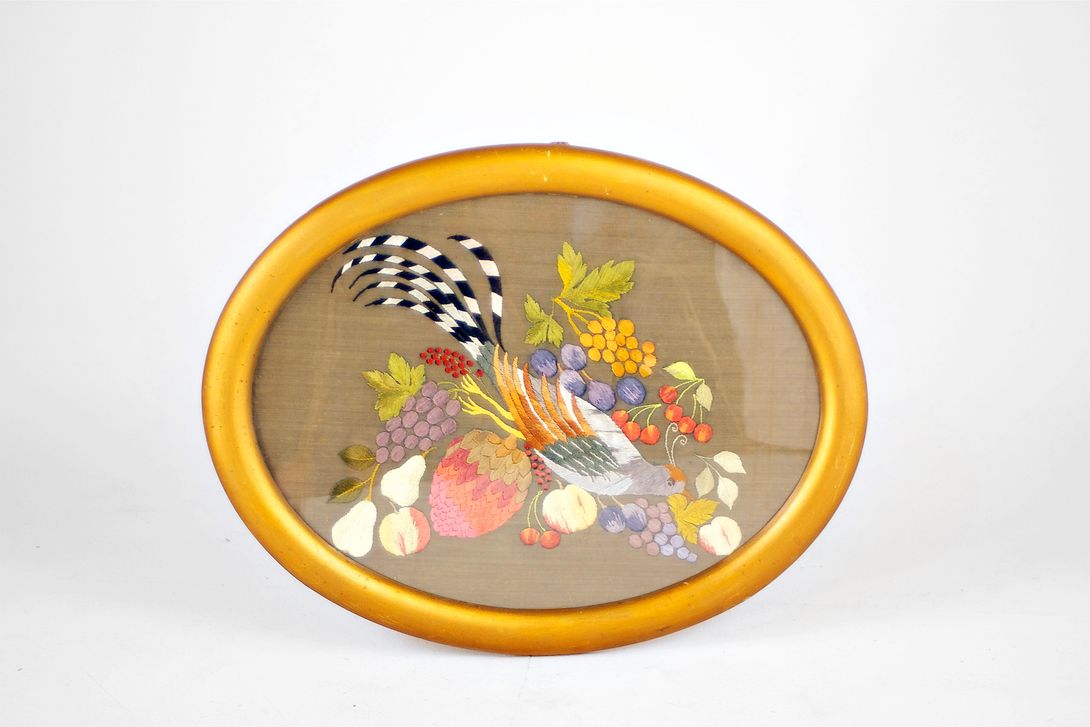 Foto Embroidered Picture in Frame 10C13