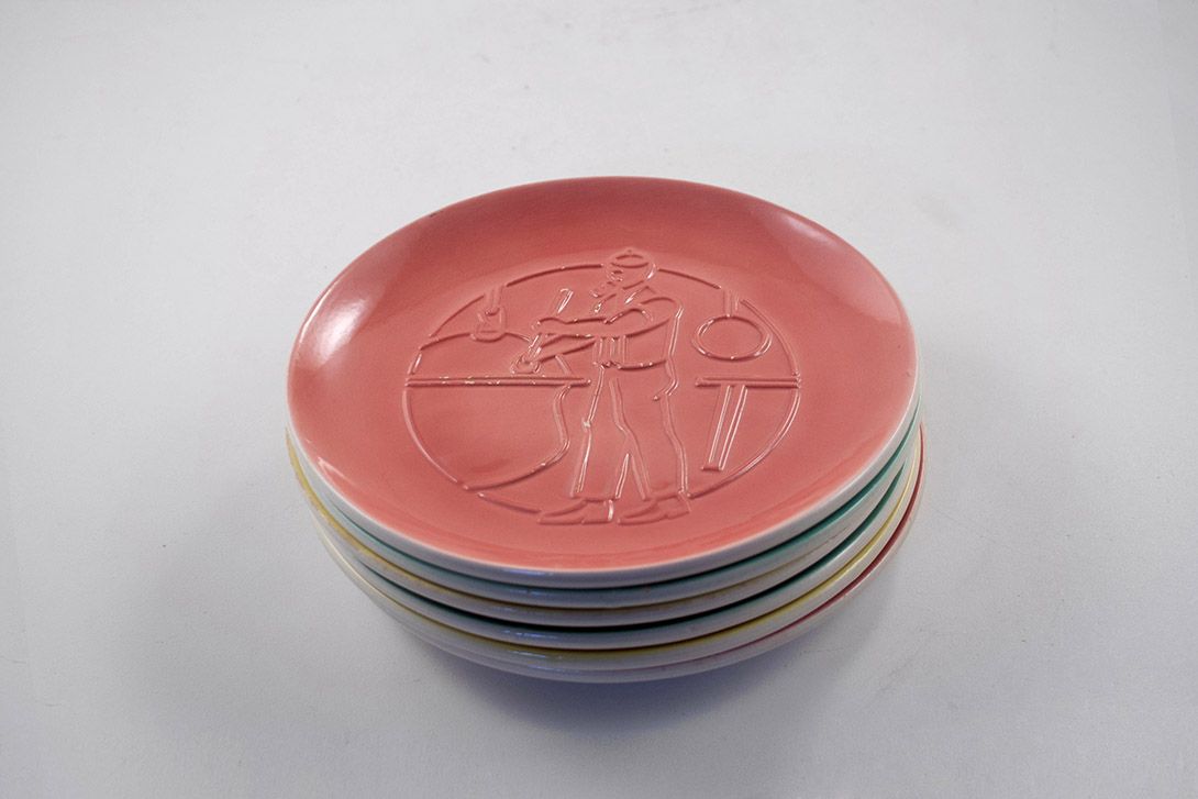 Foto Colorful Nyon Plates Ø20