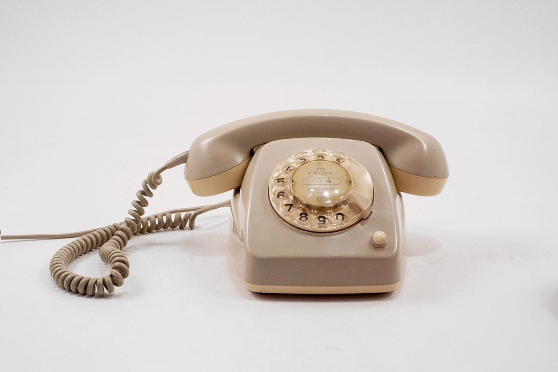 Foto Grey Siemens Telephone