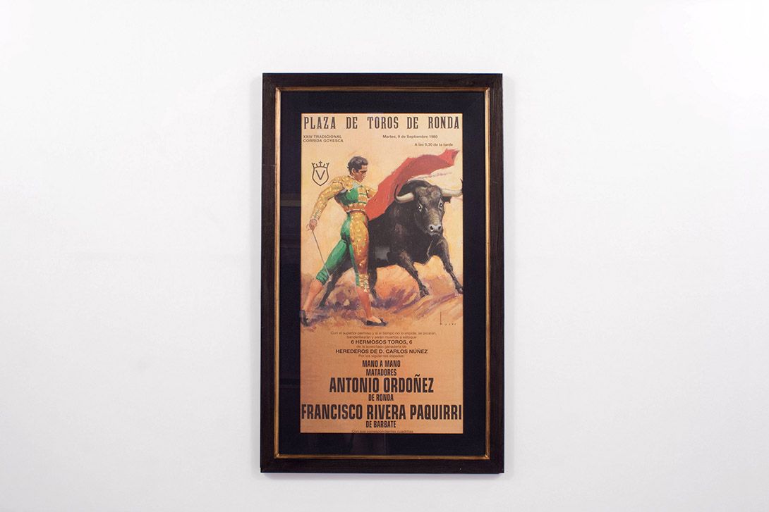 Foto Poster of a Bullfight 1980 h120x62 33C6