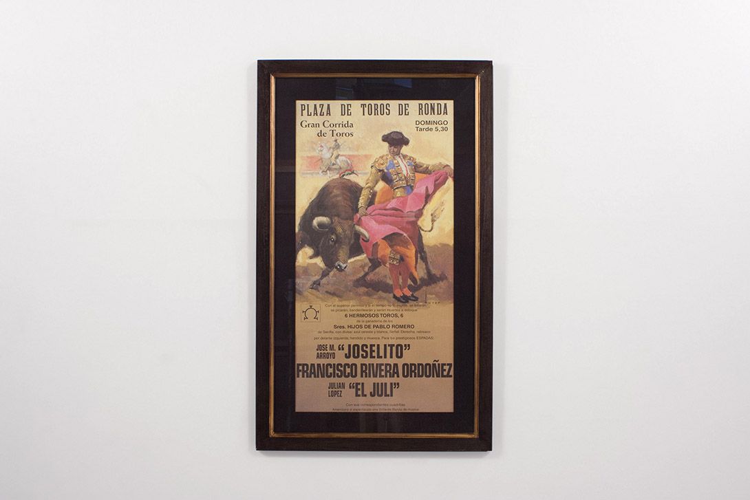 Foto Poster of a Bullfight h120x62 33C5