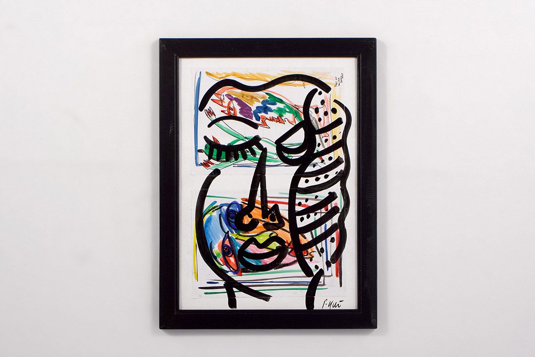 Foto Abstract Painting by Peter Robert Keil 20 h80 9C13