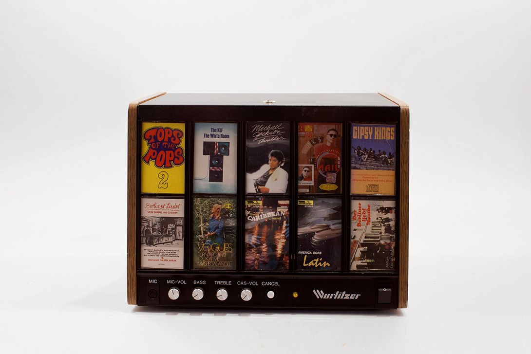 Foto Wurlitzer Tape Deck Jukebox 1984