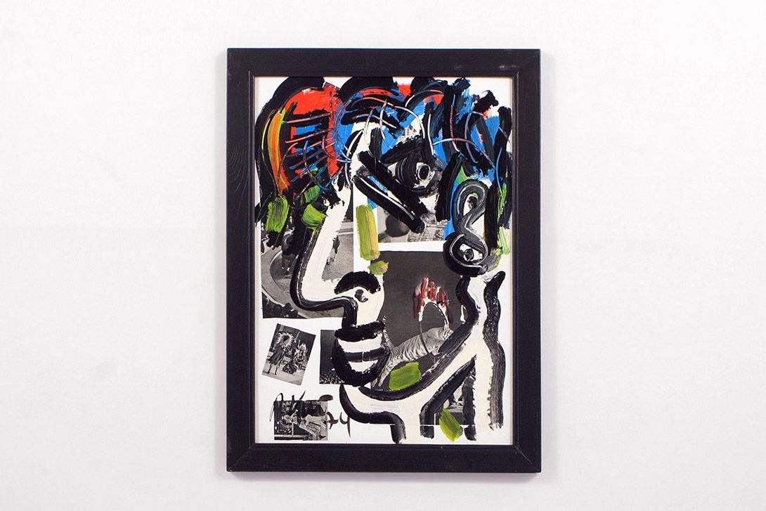 Foto Abstract Painting by Peter Robert Keil 1974 21 H80x60 3A11