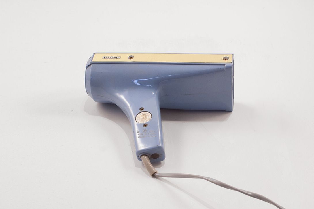 Foto Blue Privileg Hair Dryer 1972