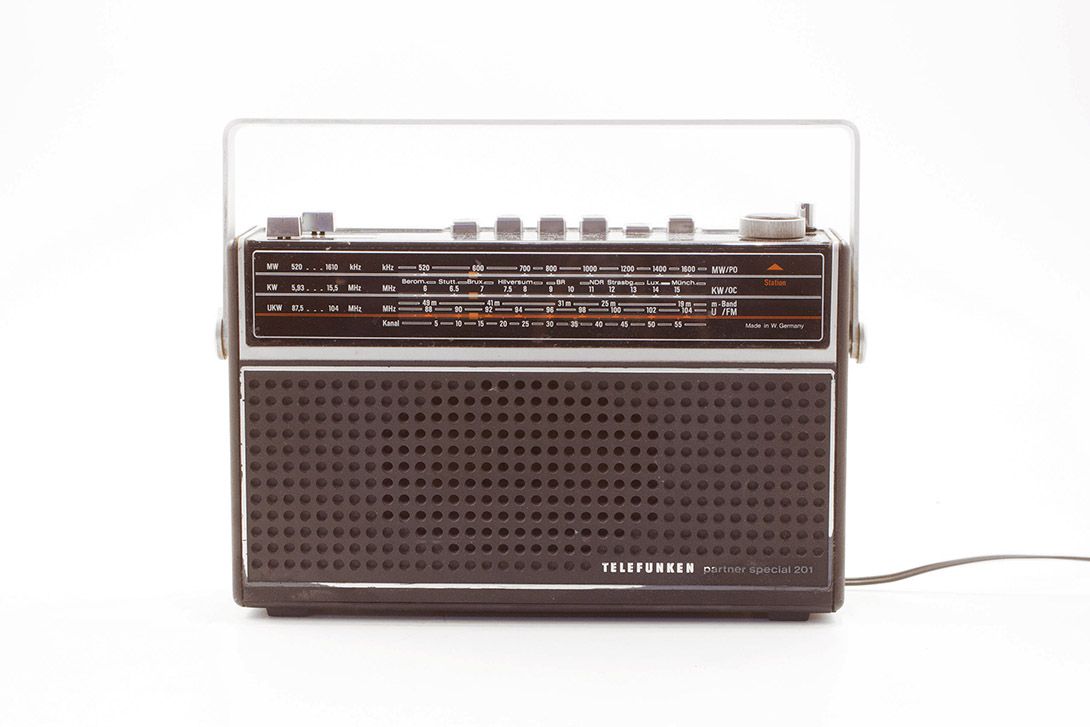 Foto Portable Radio Telefunken Partner Special 201 Germany h25x30x8