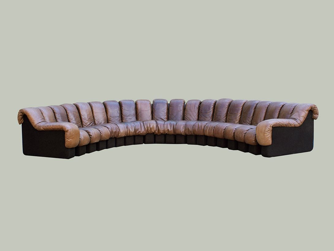 Foto De Sede DS-600 Light Brown Leather Sofa