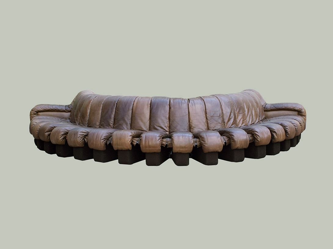 Foto De Sede DS-600 Light Brown Leather Sofa