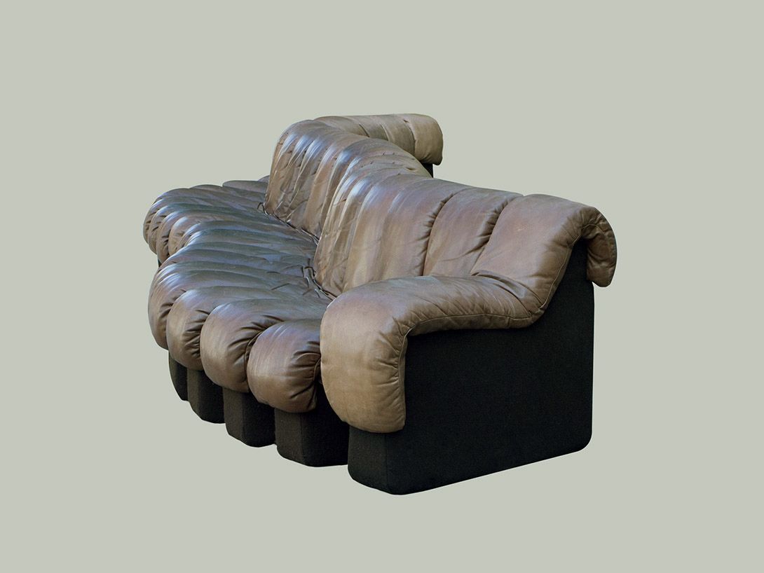 Foto De Sede DS-600 Light Brown Leather Sofa