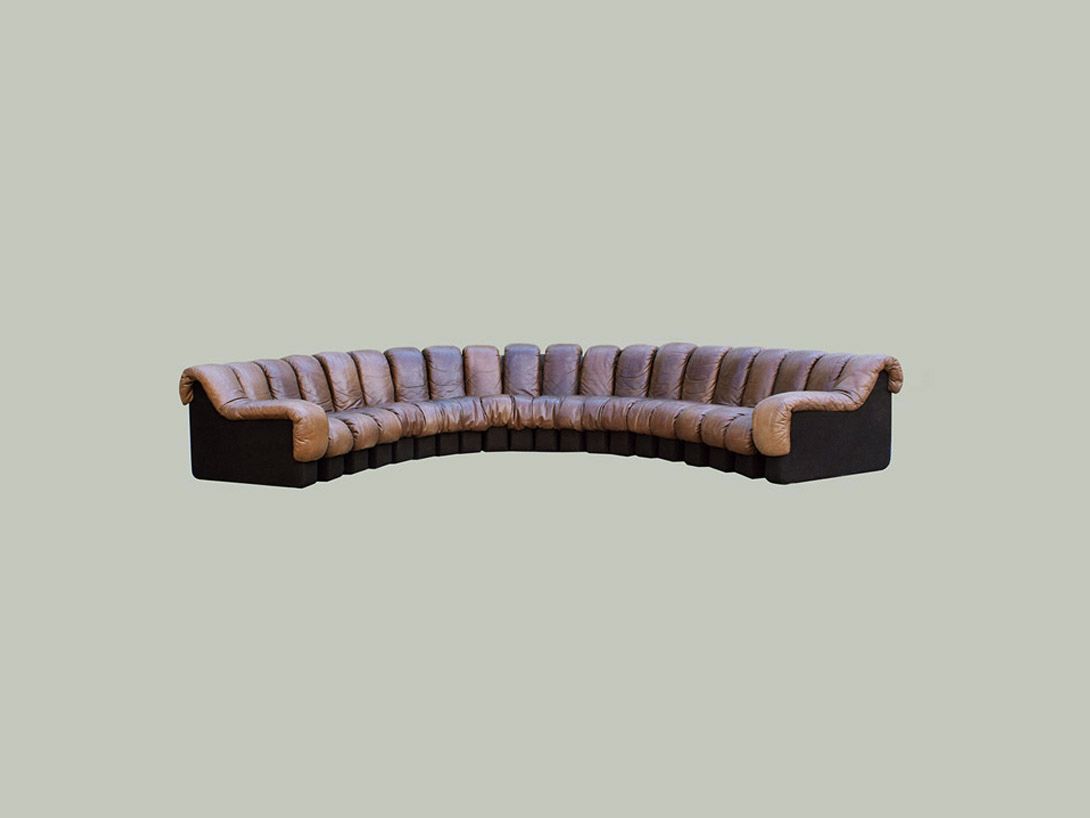Foto De Sede DS-600 Light Brown Leather Sofa