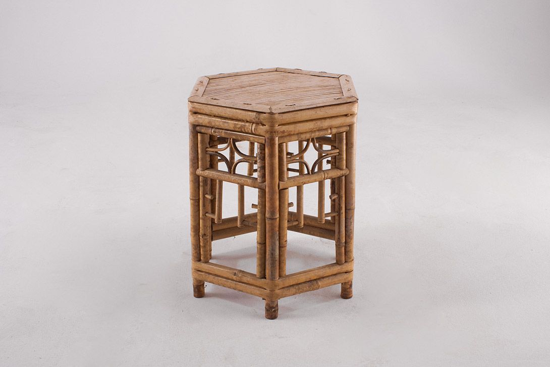 Foto Bamboo Side Table h45x35