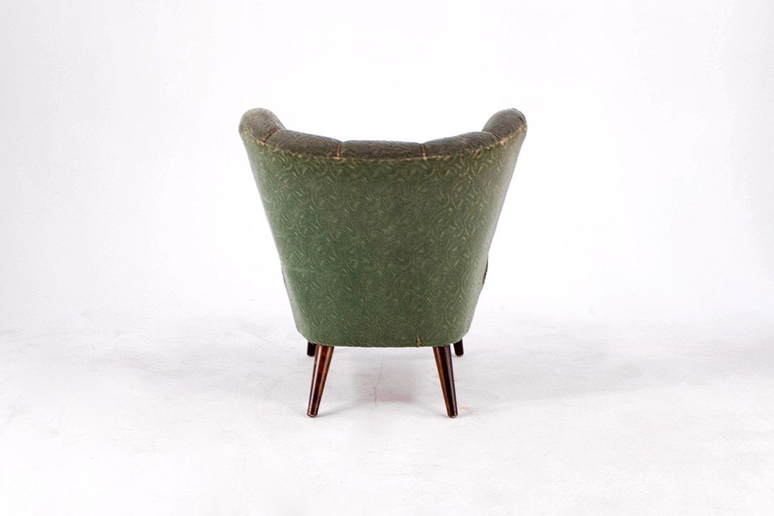 Foto Comfortable Velvet Ladys Chair