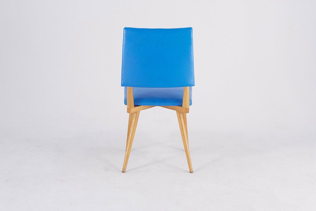 Foto Blue Kitchen Chair