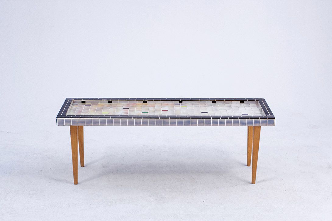 Foto Low Mosaic Coffee Table h35x100x35