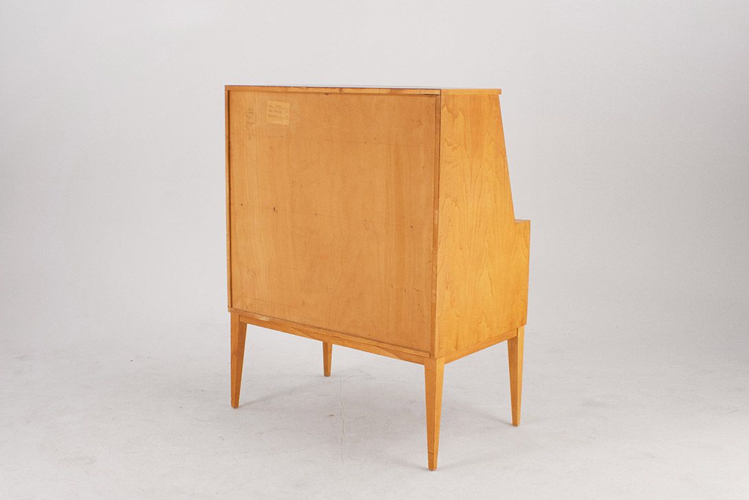 Foto Wooden Secretary with Two Drawers