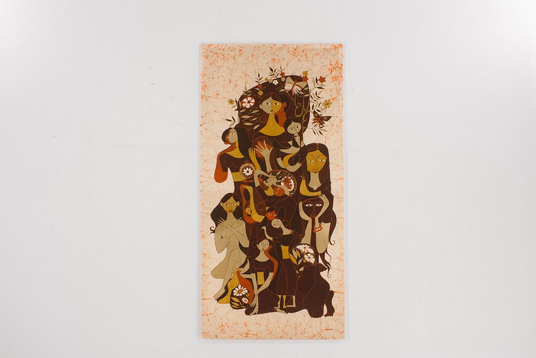 Foto Batic Dye Picture of Women h184x74 2A6