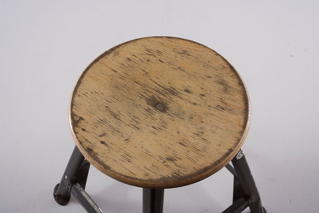 Foto Rowac Manufactory Stool 1950&#8217;s h45