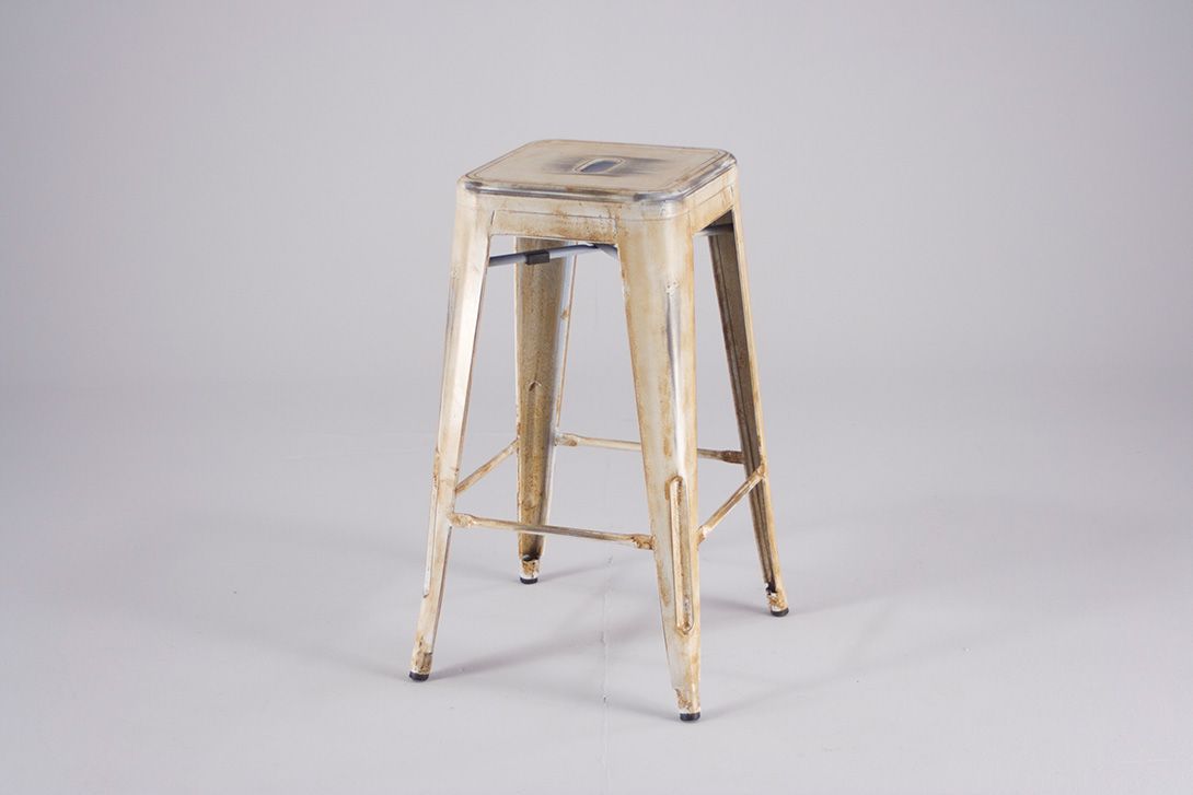 Foto Tolix Bar Stool Creme Brulee h68