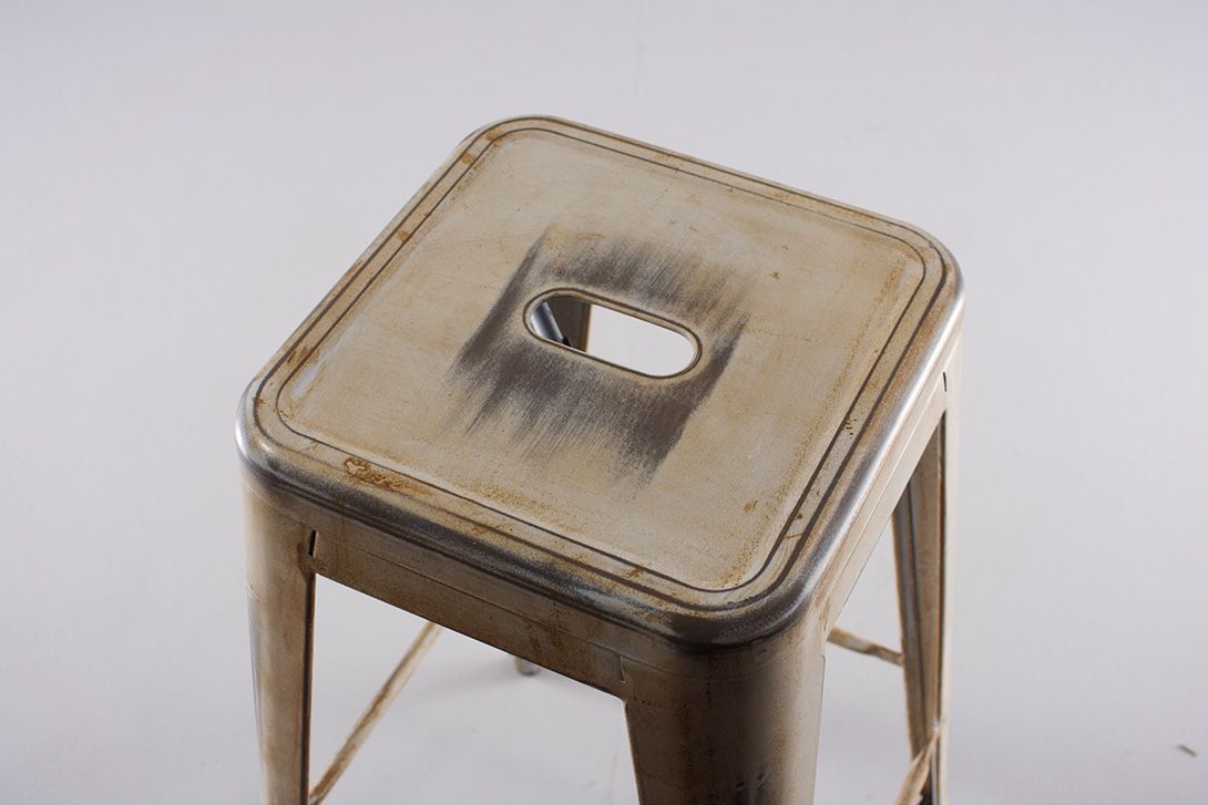 Foto Tolix Bar Stool Creme Brulee h68