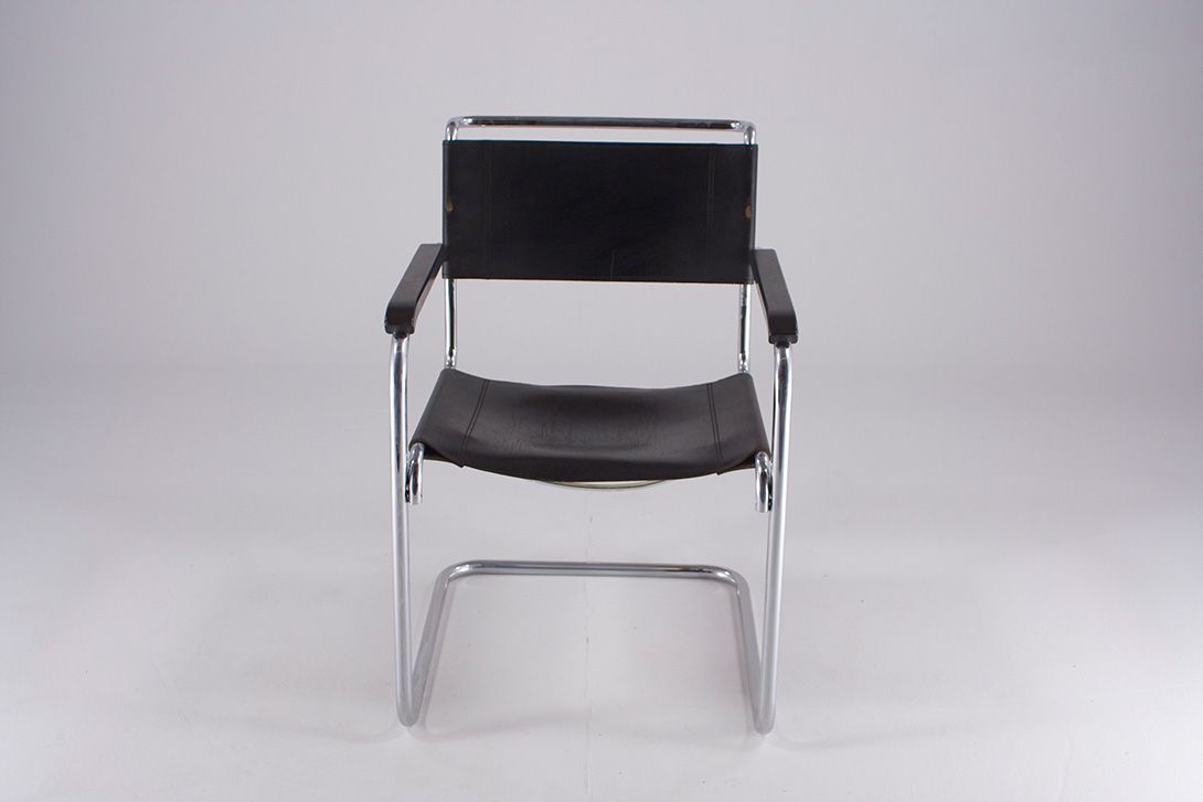Foto Cantilever Leather Chair S 34 Thonet 1926
