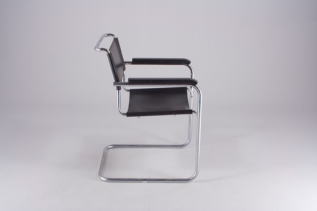 Foto Cantilever Leather Chair S 34 Thonet 1926