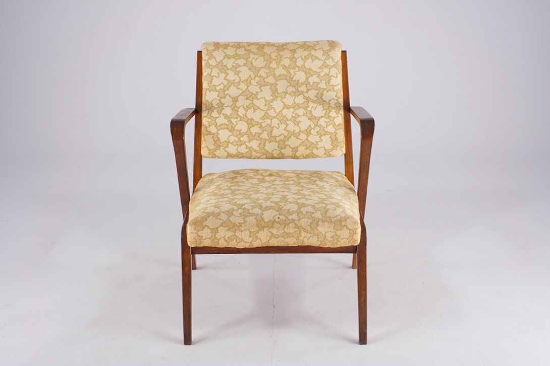 Foto Selman Selmanagic Beige Leaf Armchair
