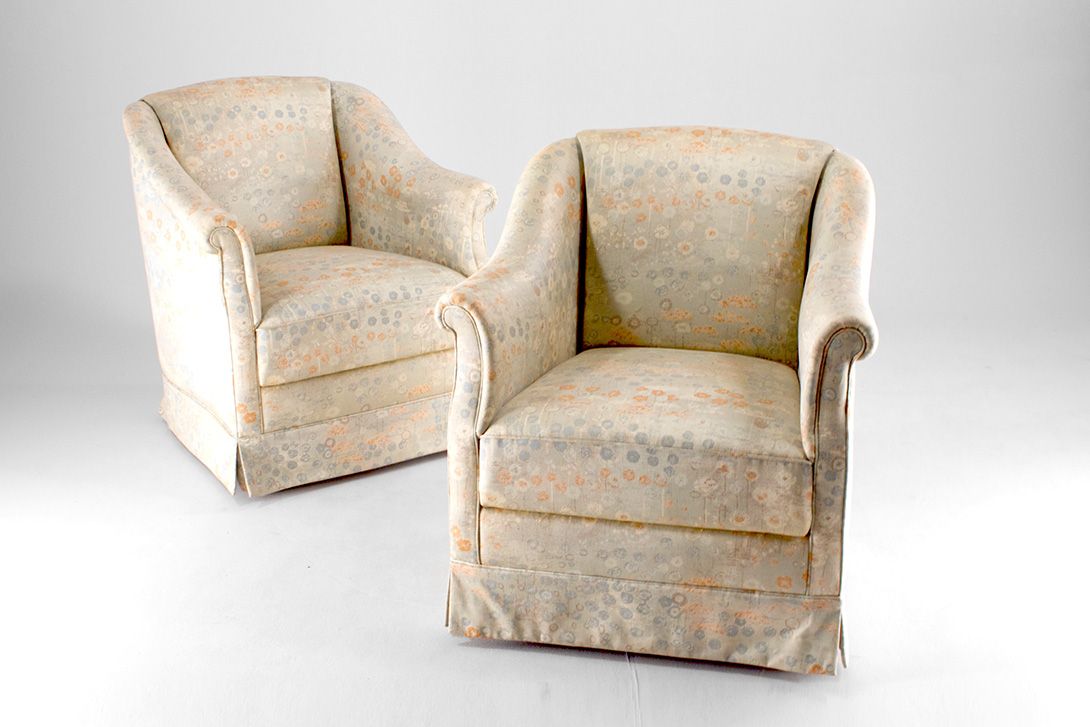 Foto Floral Tea-Time Armchair 1950