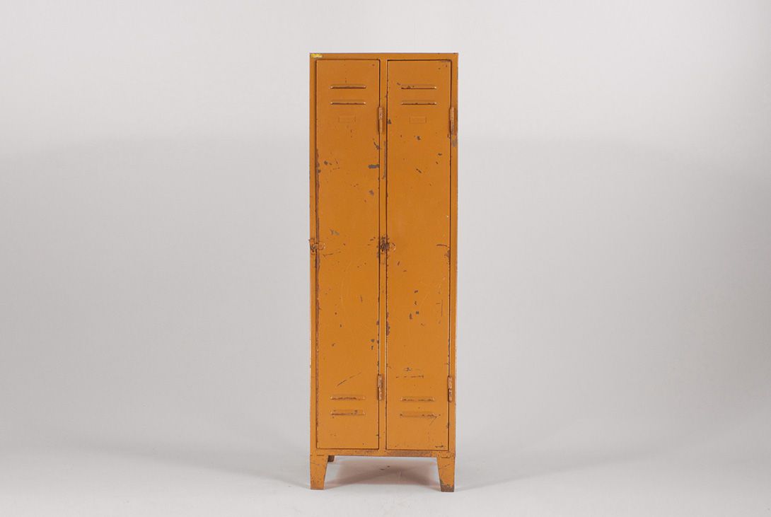 Foto Industrial Yellow Locker h185x52x62
