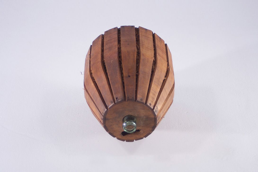 Foto Spirit Bottle in Wooden Case Spreewald 1890