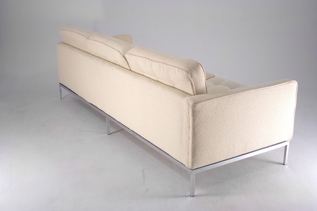 Foto Original Classic Three Seater Beige Fabric h80x230x88