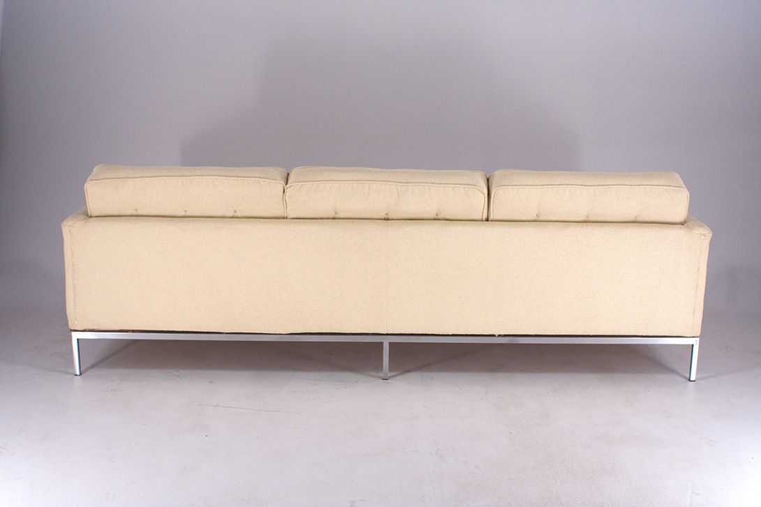 Foto Original Classic Three Seater Beige Fabric h80x230x88