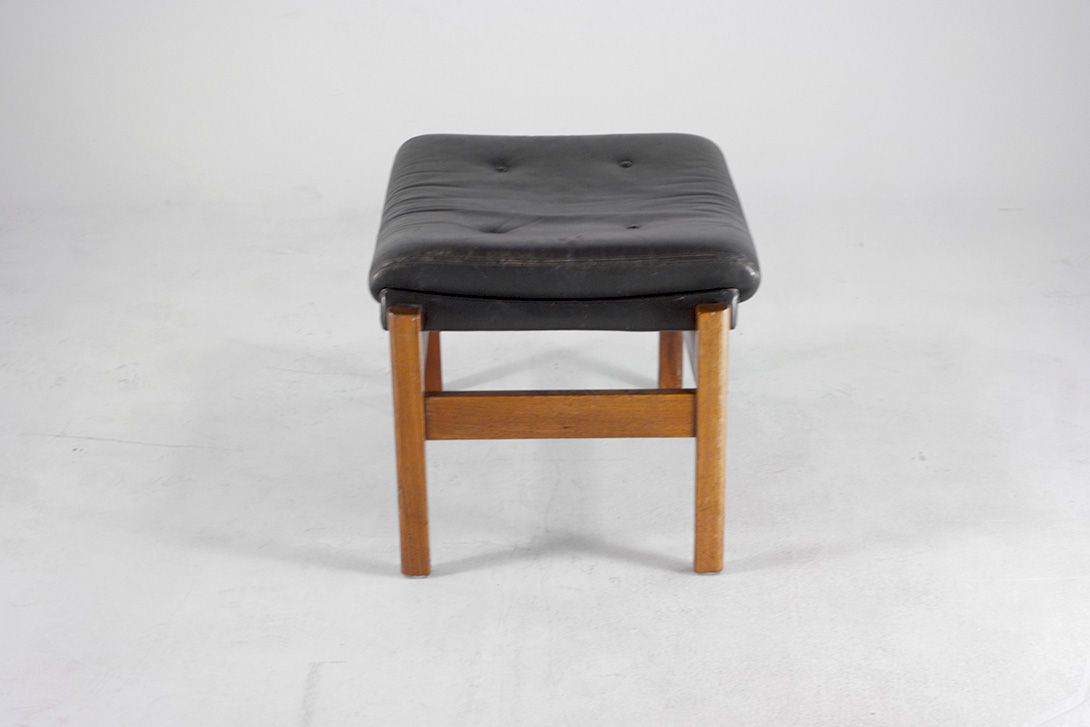 Foto Seaweed Leather Footrest Chair