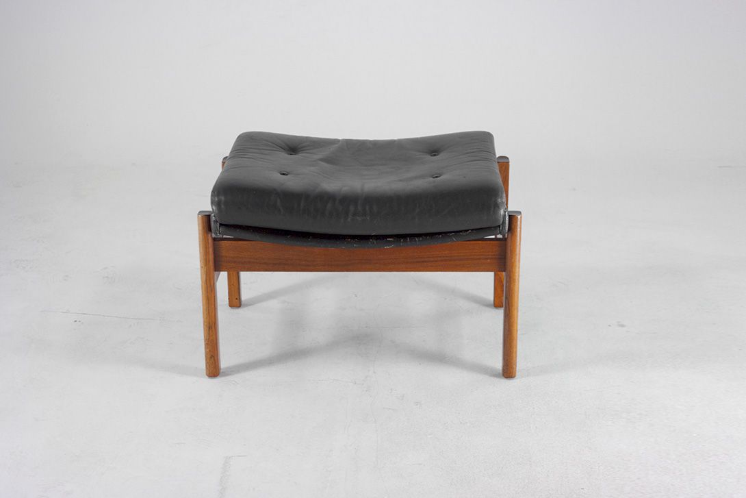 Foto Seaweed Leather Footrest Chair