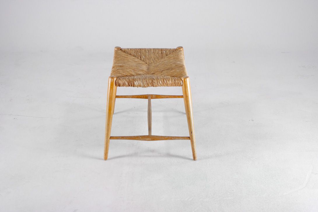 Foto Wooden Knitted Chair