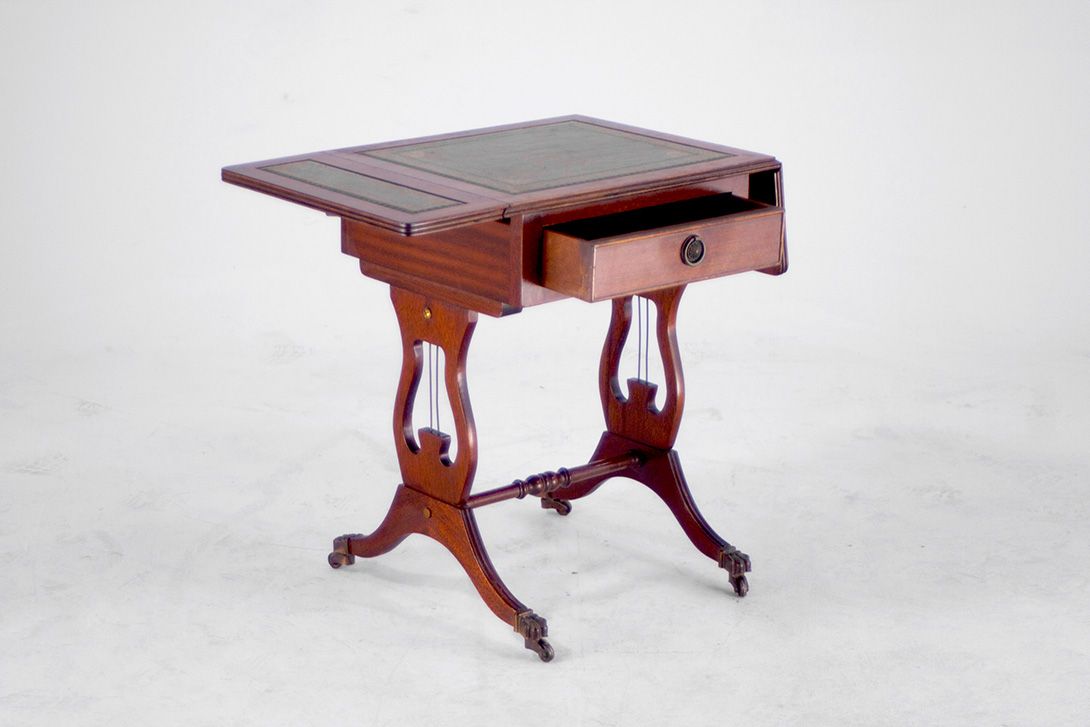 Foto Cherry Wood Console with Drawer h56x45-73&#215;37