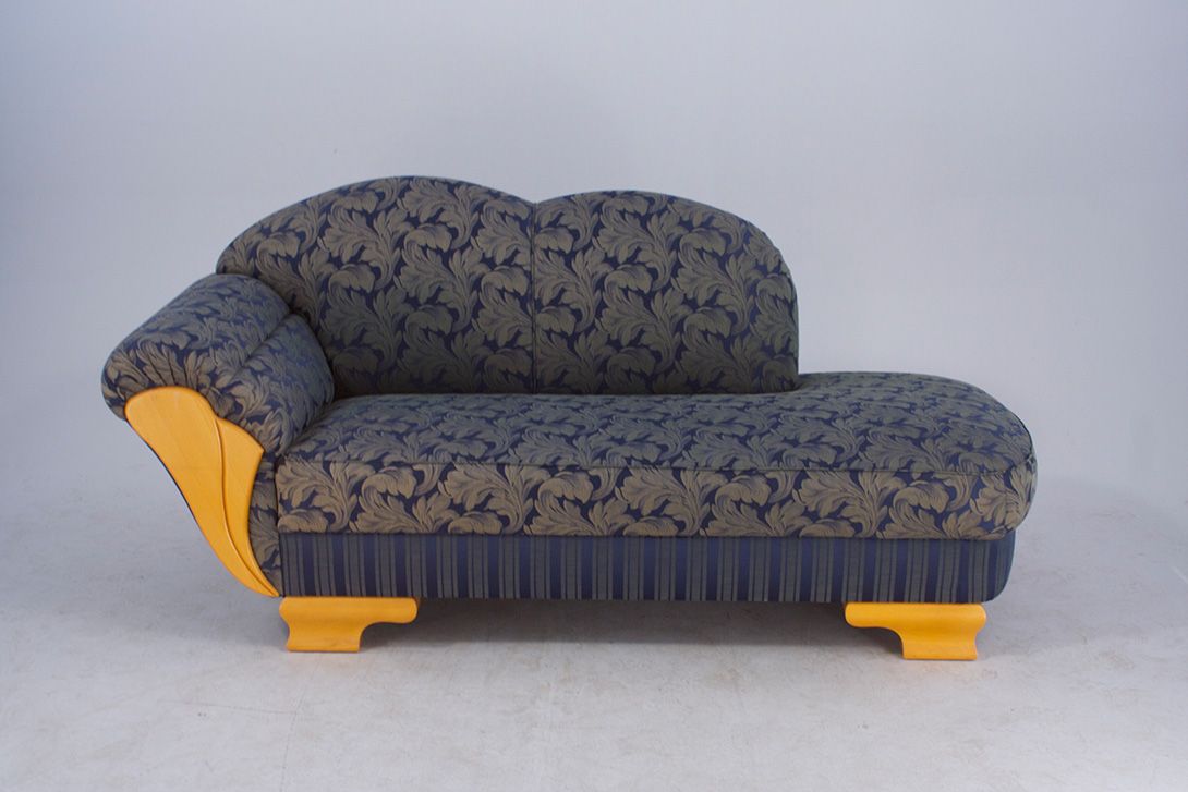 Foto Leaf Pattern Gorgeous Art Deco Lounge Sofa *N