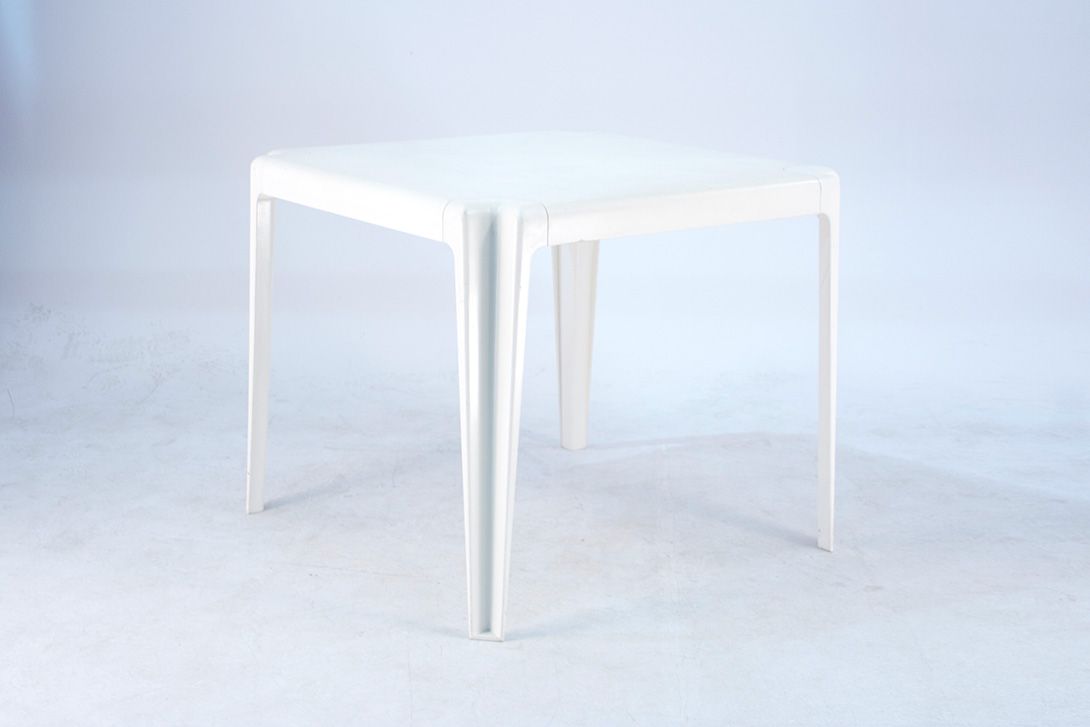 Foto Bofinger Garden Table Germany 1970 h72x85x85
