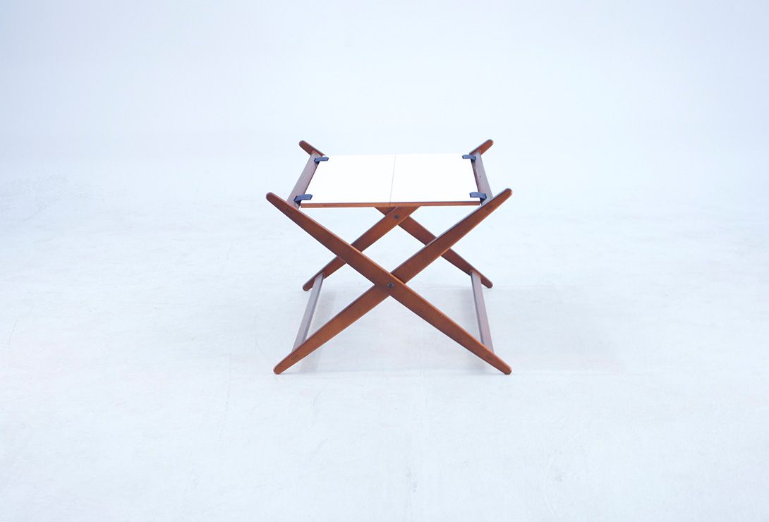 Foto Wooden Folding Suitcase Rack h40x72x53