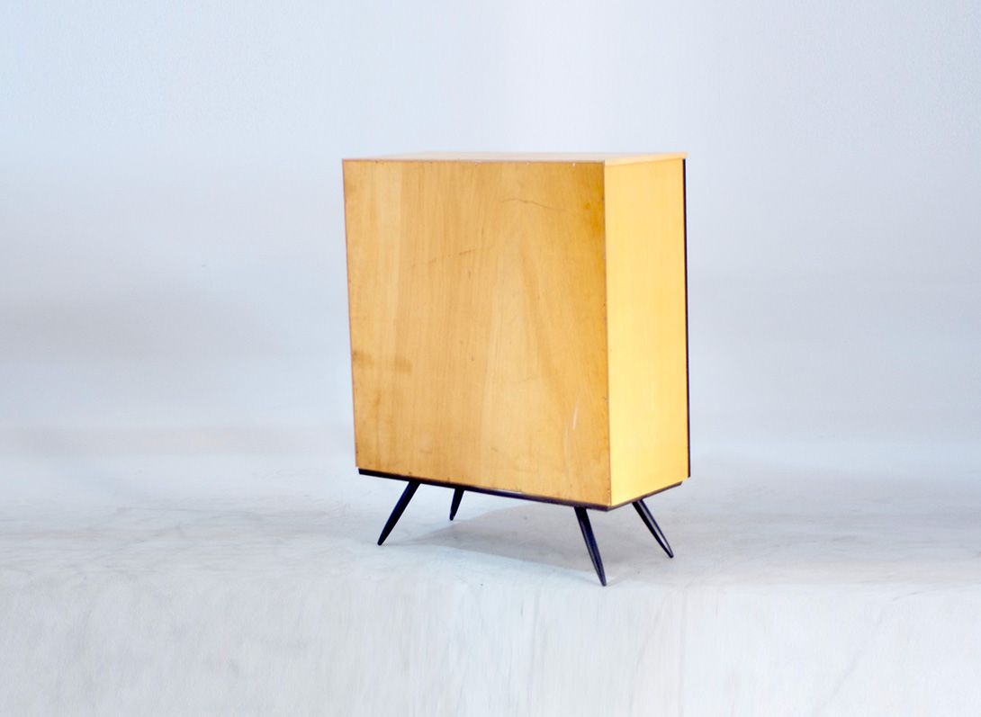 Foto Yellow Many Drawers Highboard h124x100x43