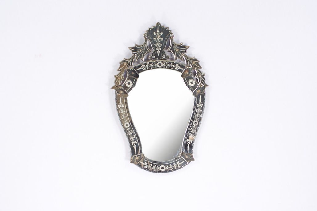 Foto Venetian Floral Decor Frame Mirror
