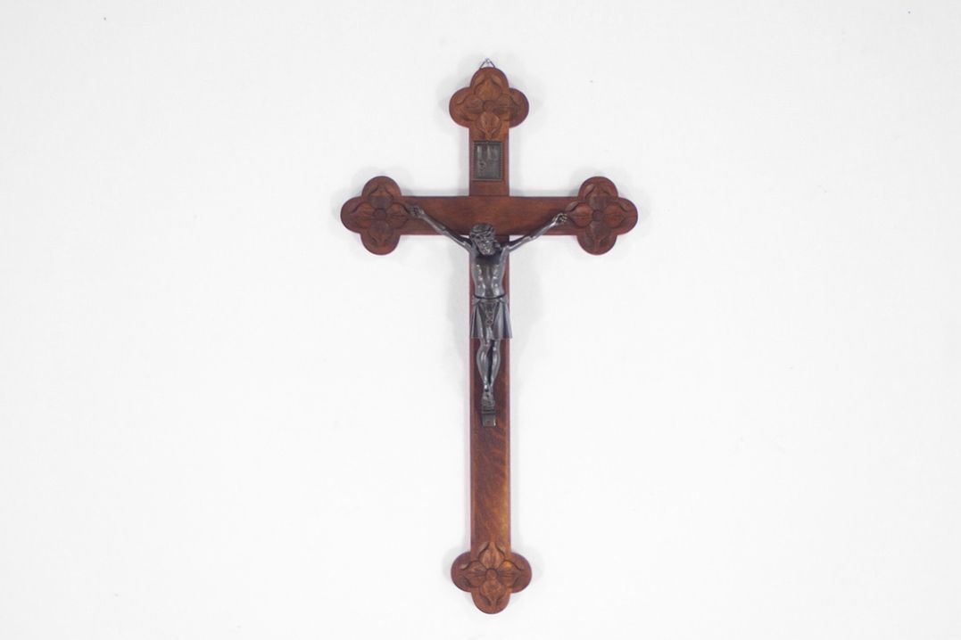 Foto Antique Wooden Crucifix h71x38