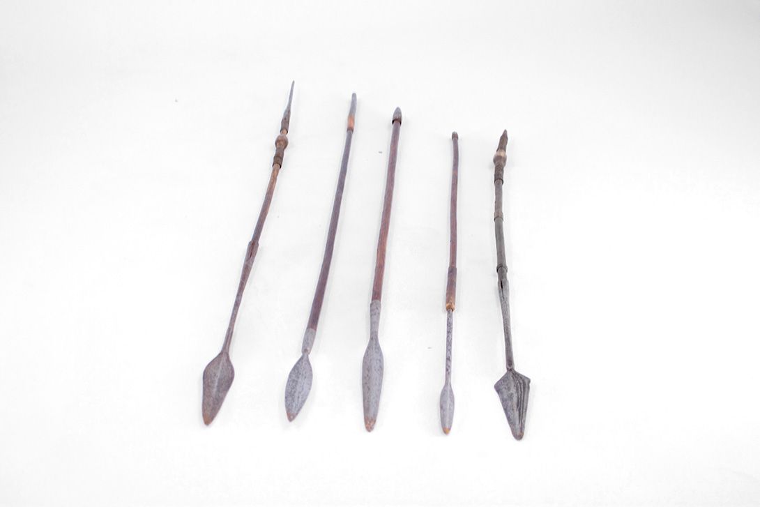 Foto Medieval Roman Metal Detailed Spear