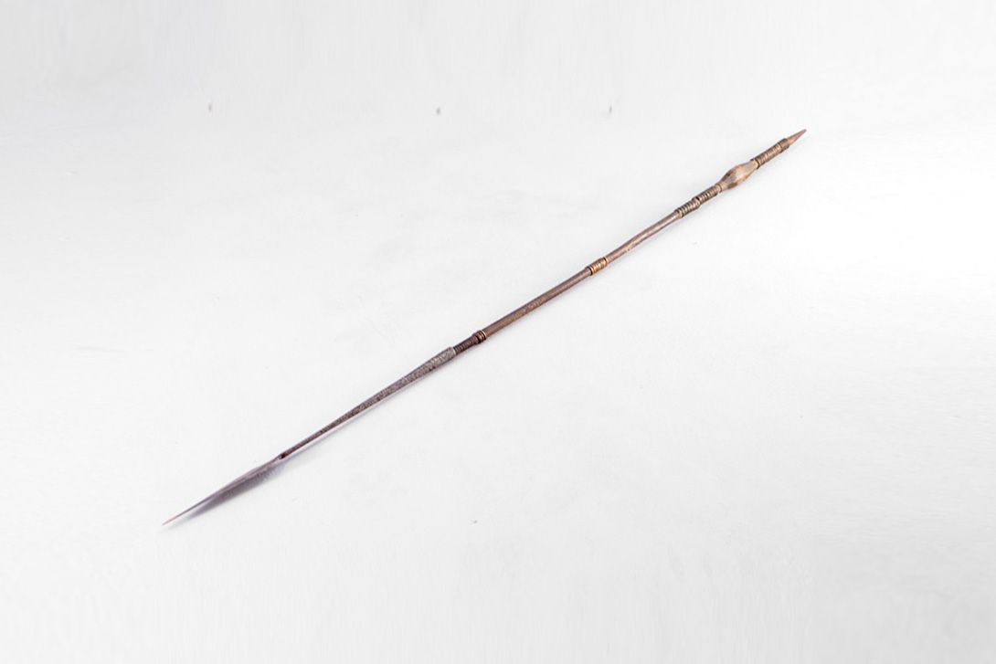 Foto Medieval Roman Metal Detailed Spear